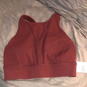 Lululemon nulu high neck racerback bra size 4 NWT